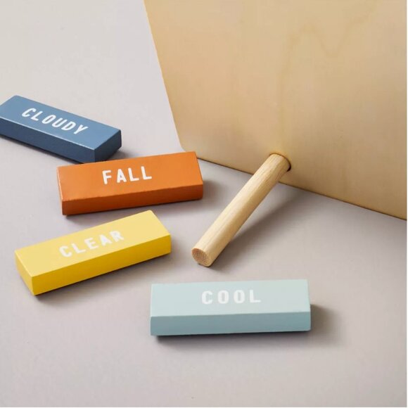 Hearth & Hand Toy Weather Station 15pc  NWT - Picture 3 of 3